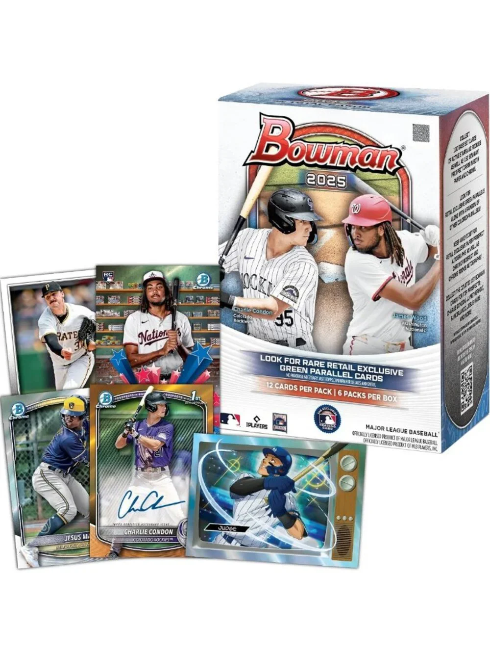 2025 MLB Baseball Cards - Factory Sealed Value Box - Collectible Sports